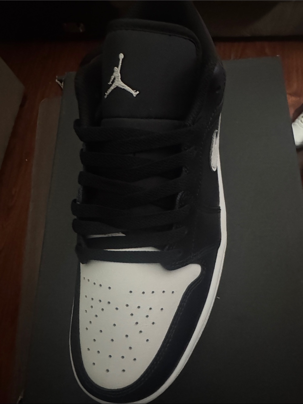 Nike Air Jordan 1 Low - Black/White Men's Sneaker